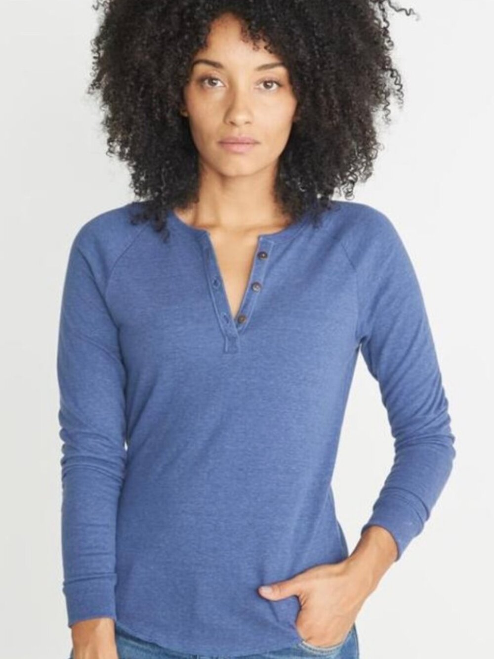 EUC Marine Layer Double Knit Henley